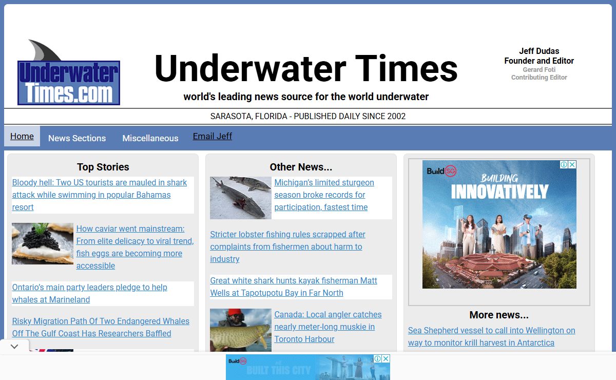UnderwaterTimes.com | news of the underwater world