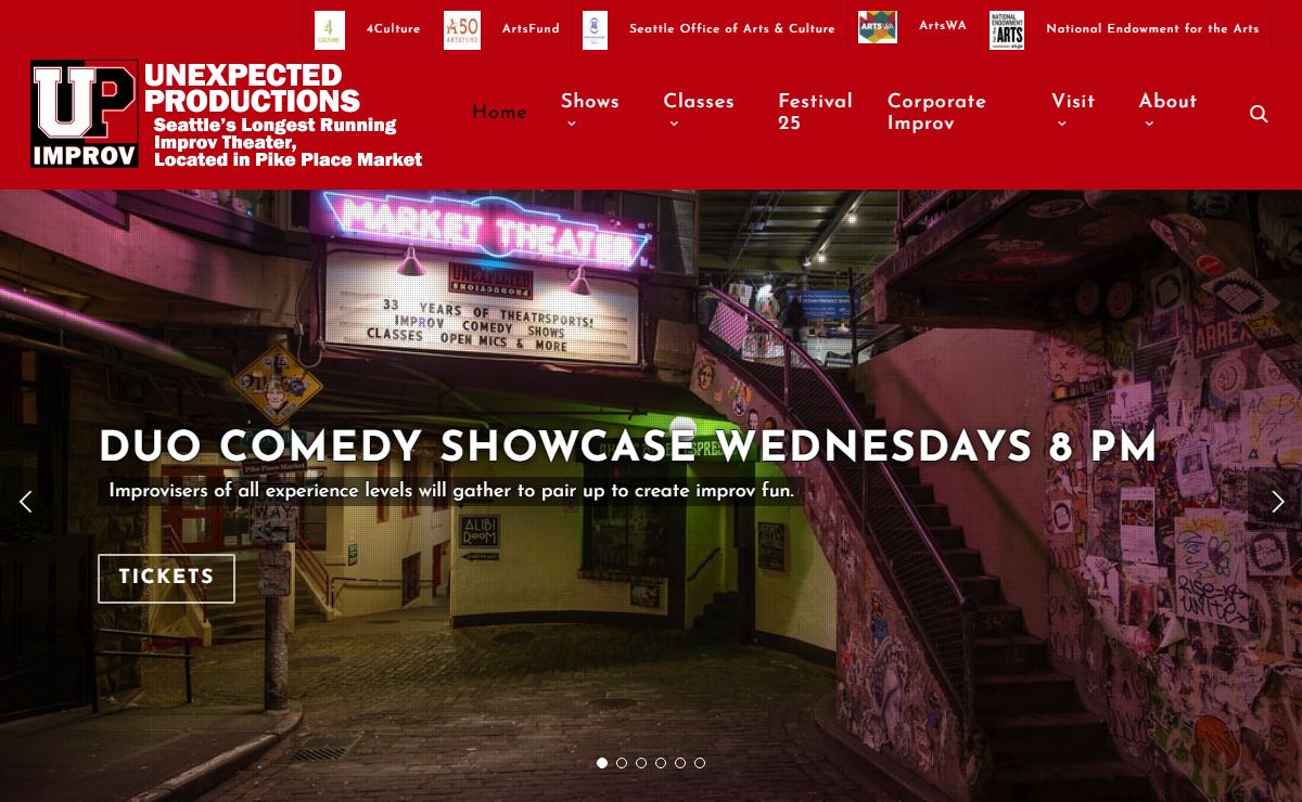 Unexpected Productions – The Best Improv in Seattle! Improv Shows, Classes & Workshops