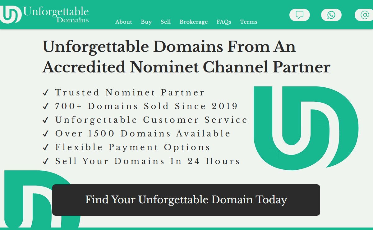 Unforgettable Domains