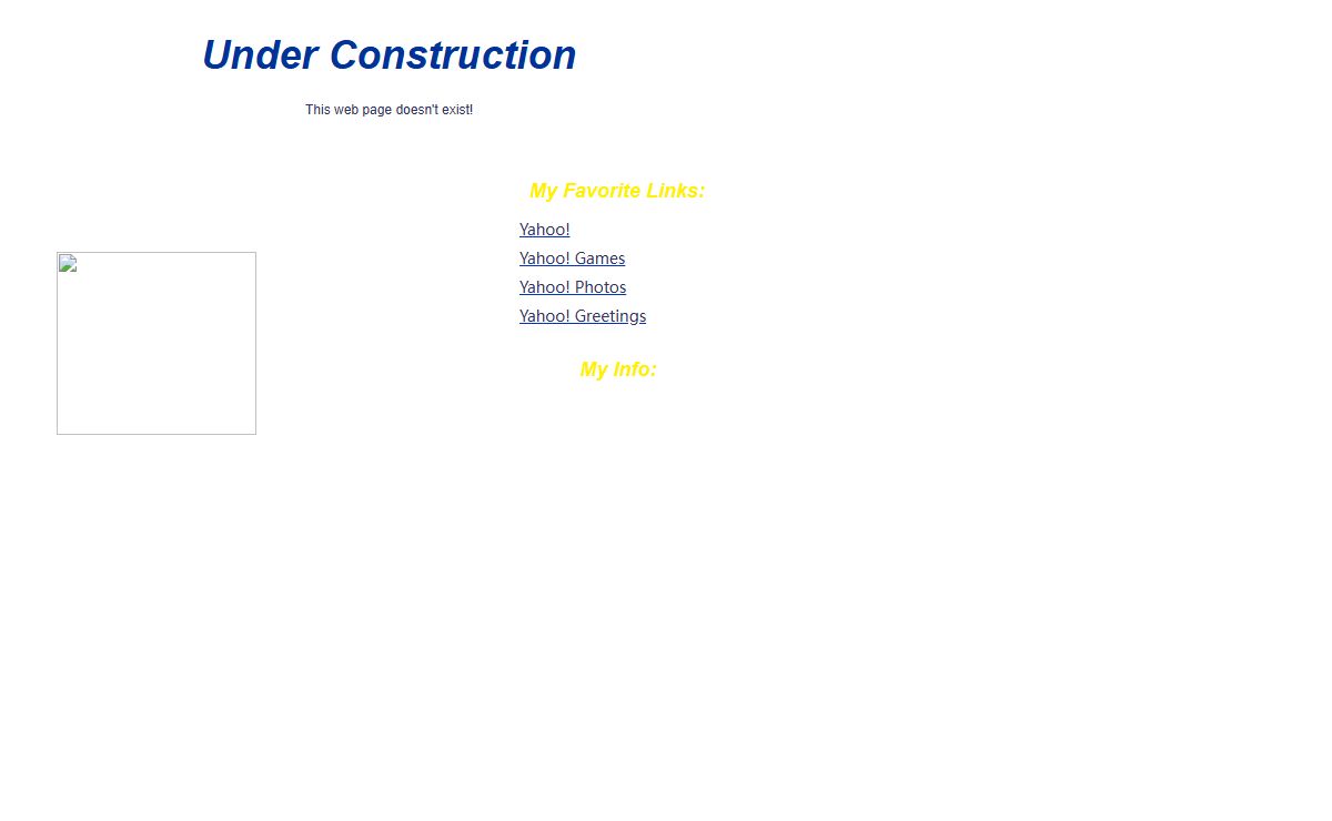 Under Construction