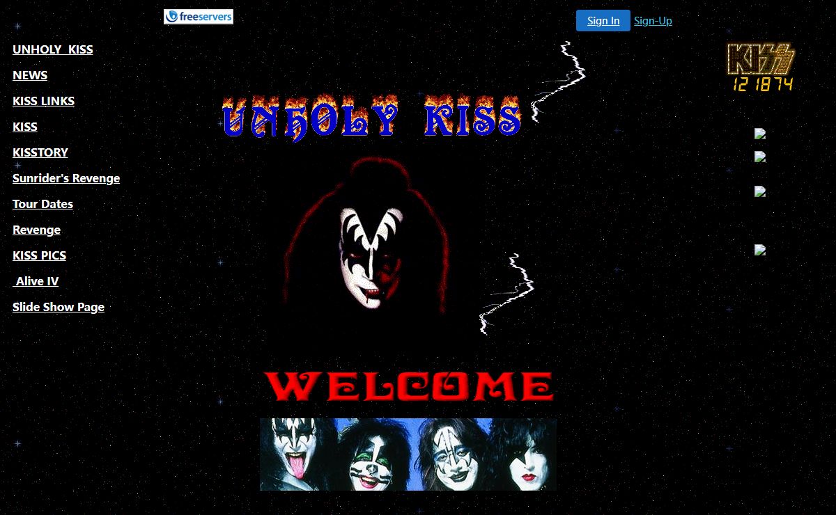 UNHOLY KISS