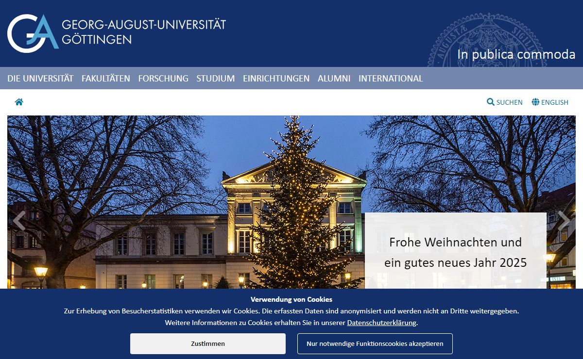Universität Göttingen - Georg-August-Universität Göttingen