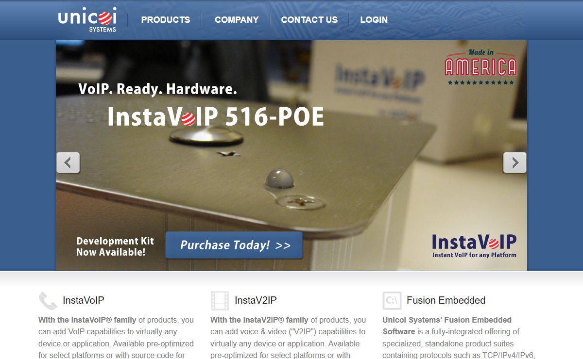 Unicoi Systems | Fusion Embedded Software | Innovative Solutions for Multimedia Devices