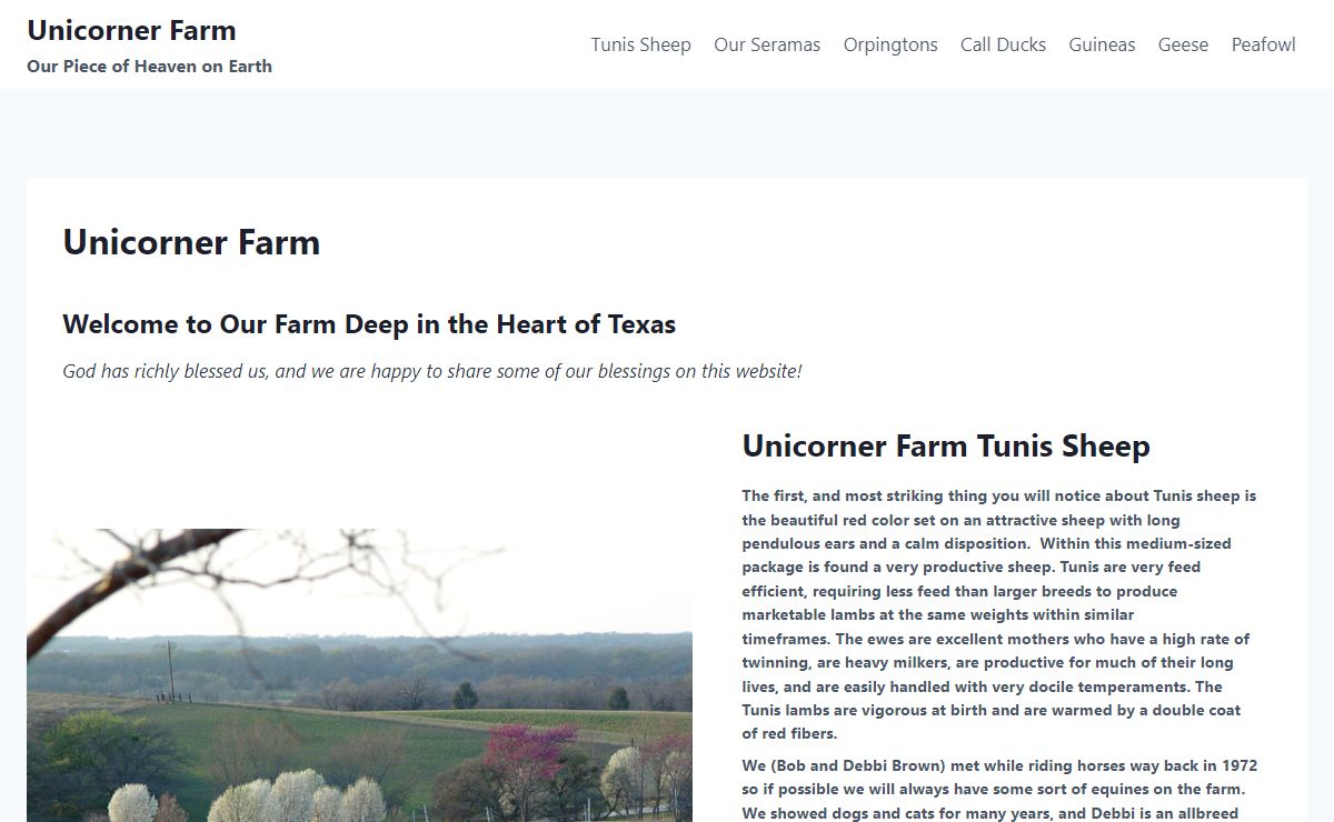 Unicorner Farm – Our Piece of Heaven on Earth