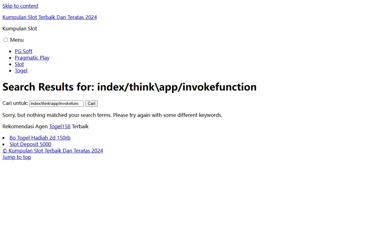 Anda mencari index/think\app/invokefunction - Kumpulan Slot Terbaik Dan Teratas 2024