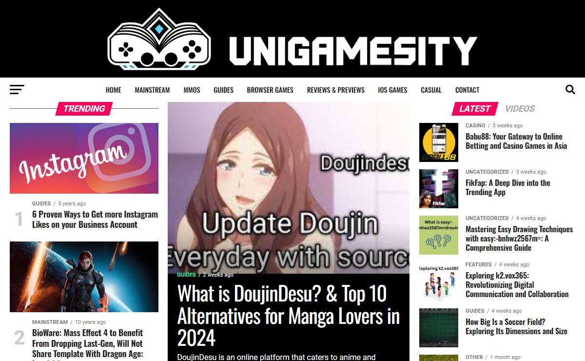 Unigamesity Gaming Blog - Find News, Reviews, Stories, Tutorials & More