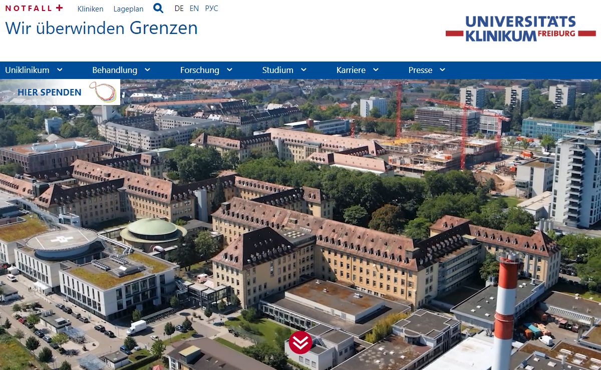Startseite | Universitätsklinikum Freiburg
