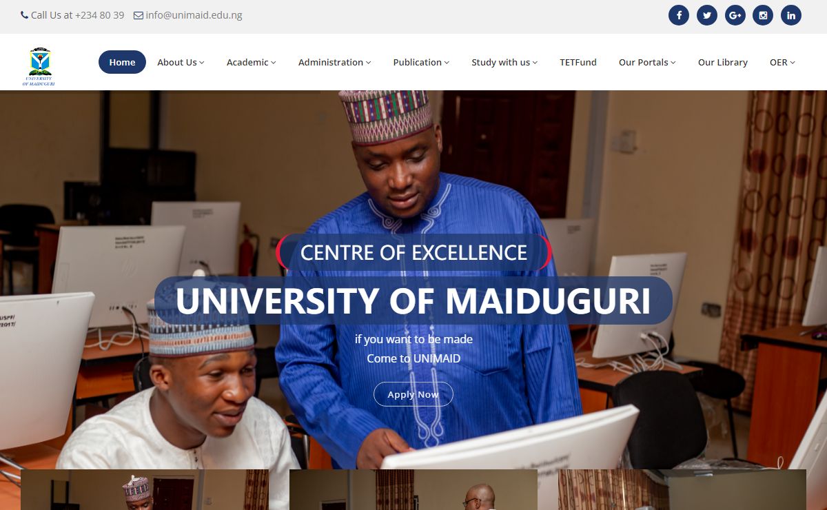 UNIMAID | Centre of Excellence