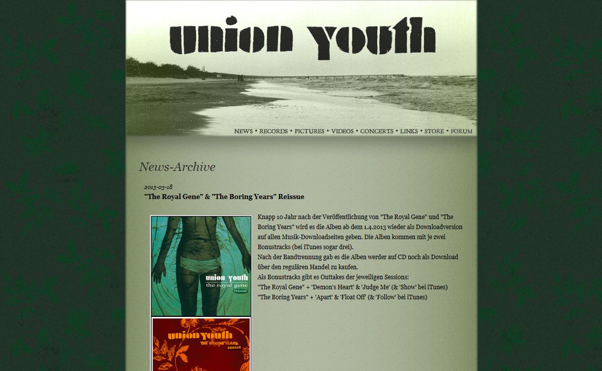 UNION YOUTH ... official website