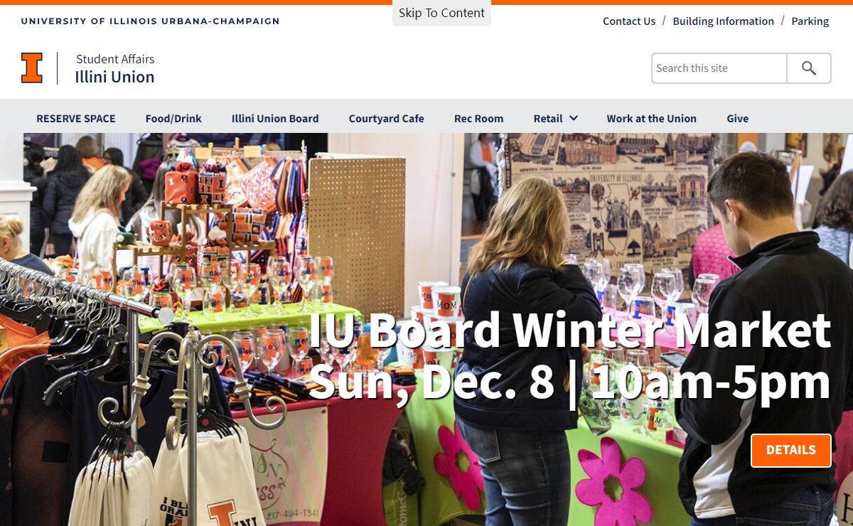 Front Page | Illini Union | UIUC