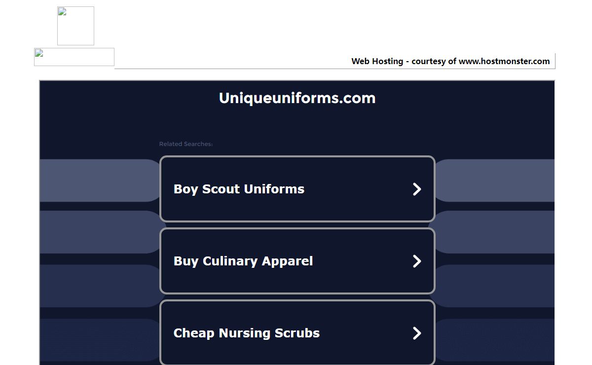 Welcome uniqueuniforms.com - Hostmonster.com