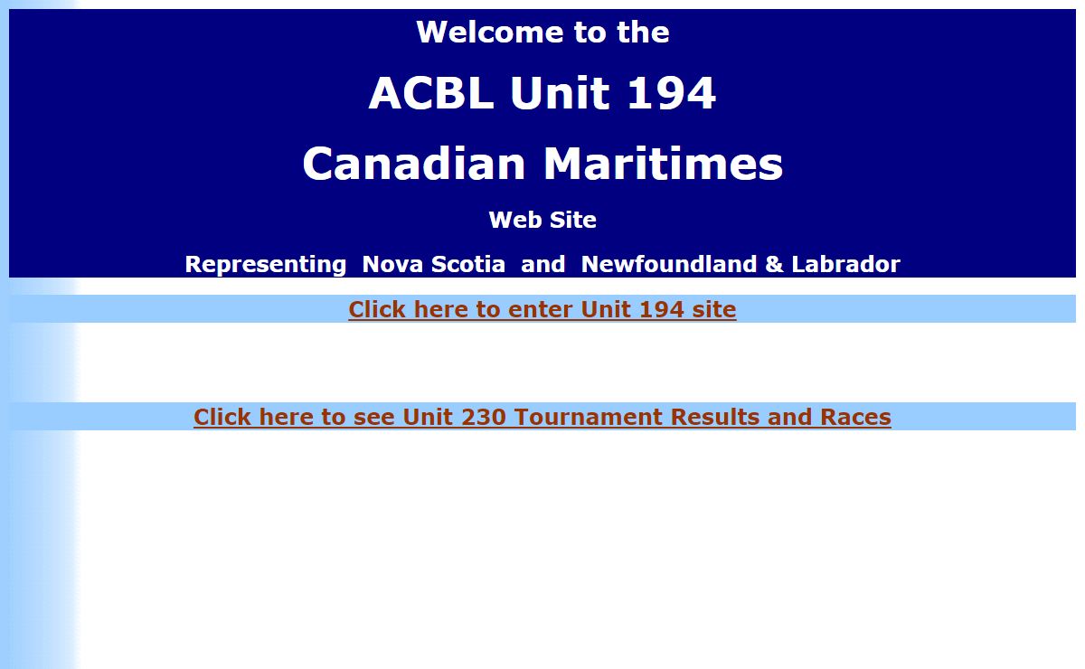 Welcome to the Unit 194 A