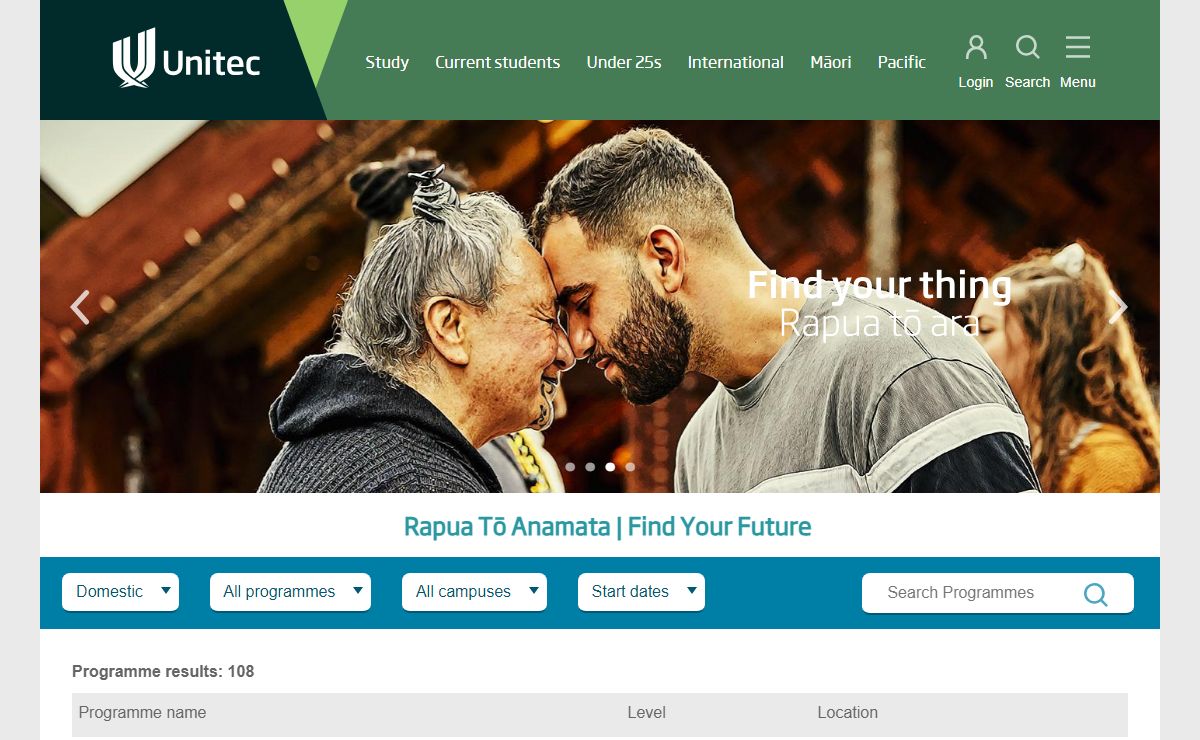 Unitec - Study a Certificate, Diploma, Degree, Postgraduate in Auckland