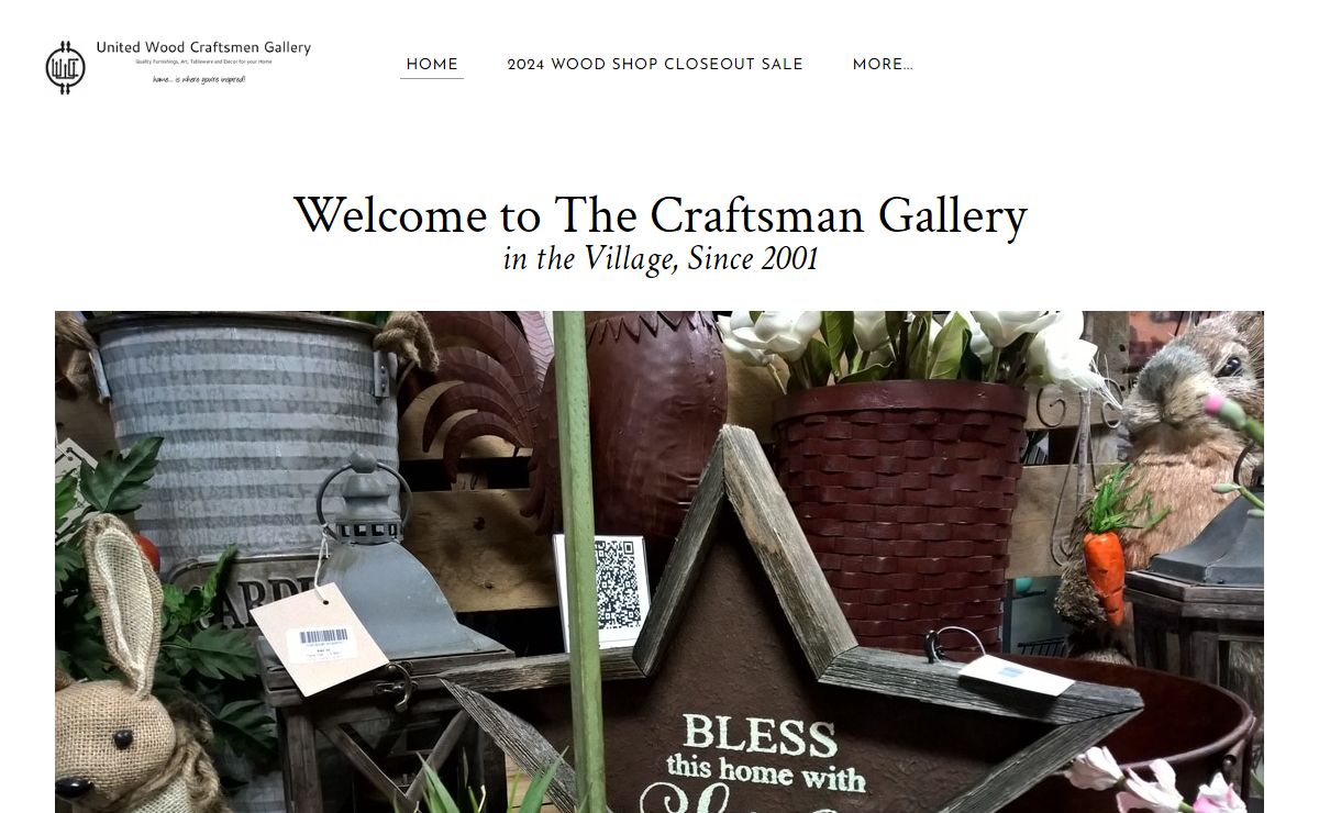 UNITED WOOD CRAFTSMEN GALLERY - United Wood Craftsmen Gallery - Fine Art Furnishing and Lifestyle
