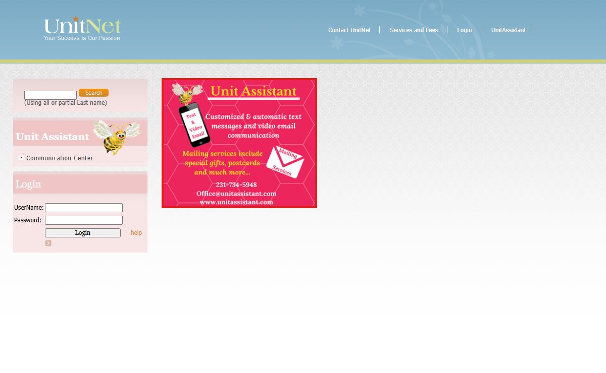 ::: Welcome to UnitNet :::
