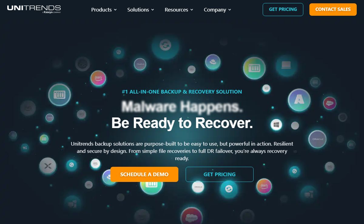 Data Backup and Recovery Solutions | Unitrends