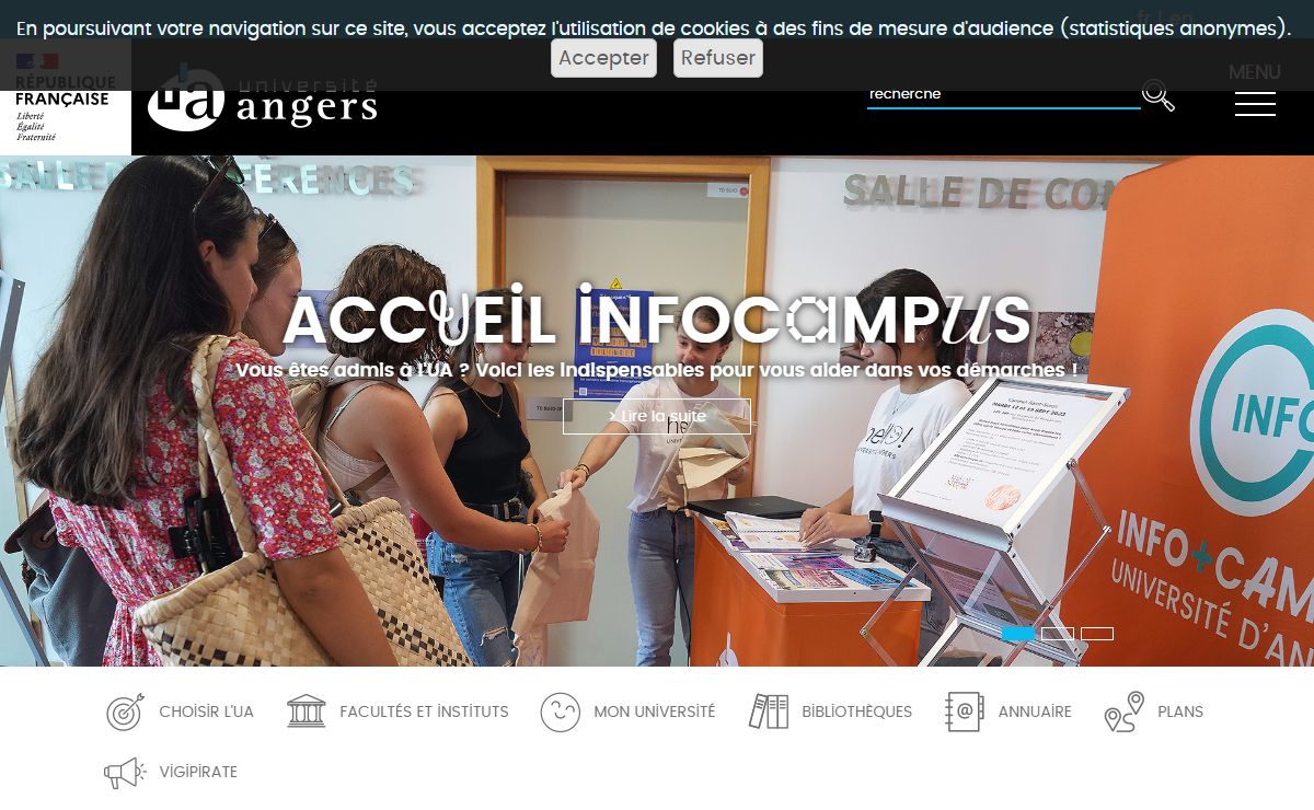 index - Université Angers