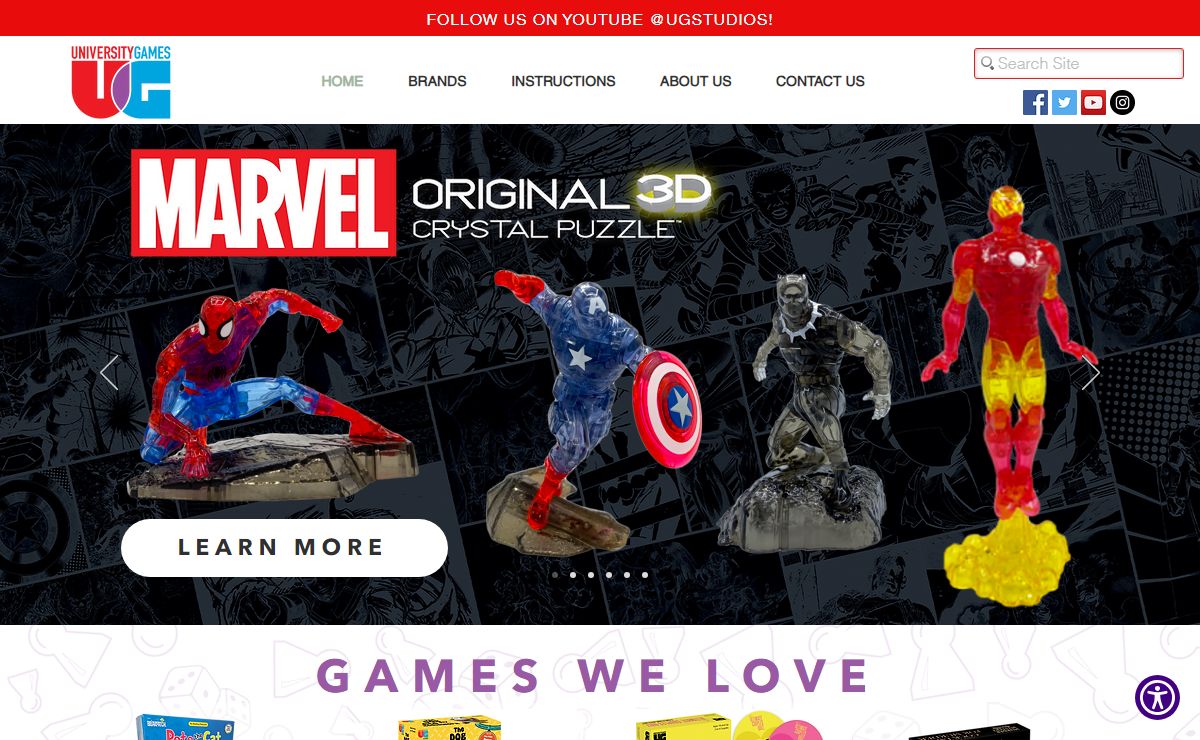 University Games, USA - fun & learning through game play