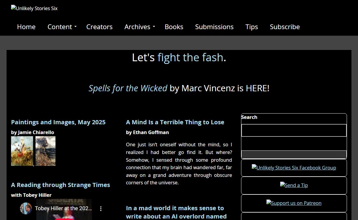 Unlikely Stories Six |