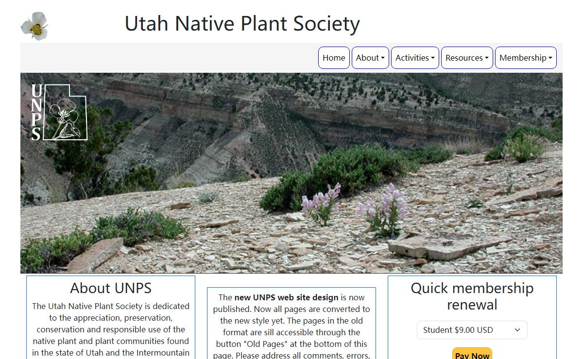 Utah Native Plant Society