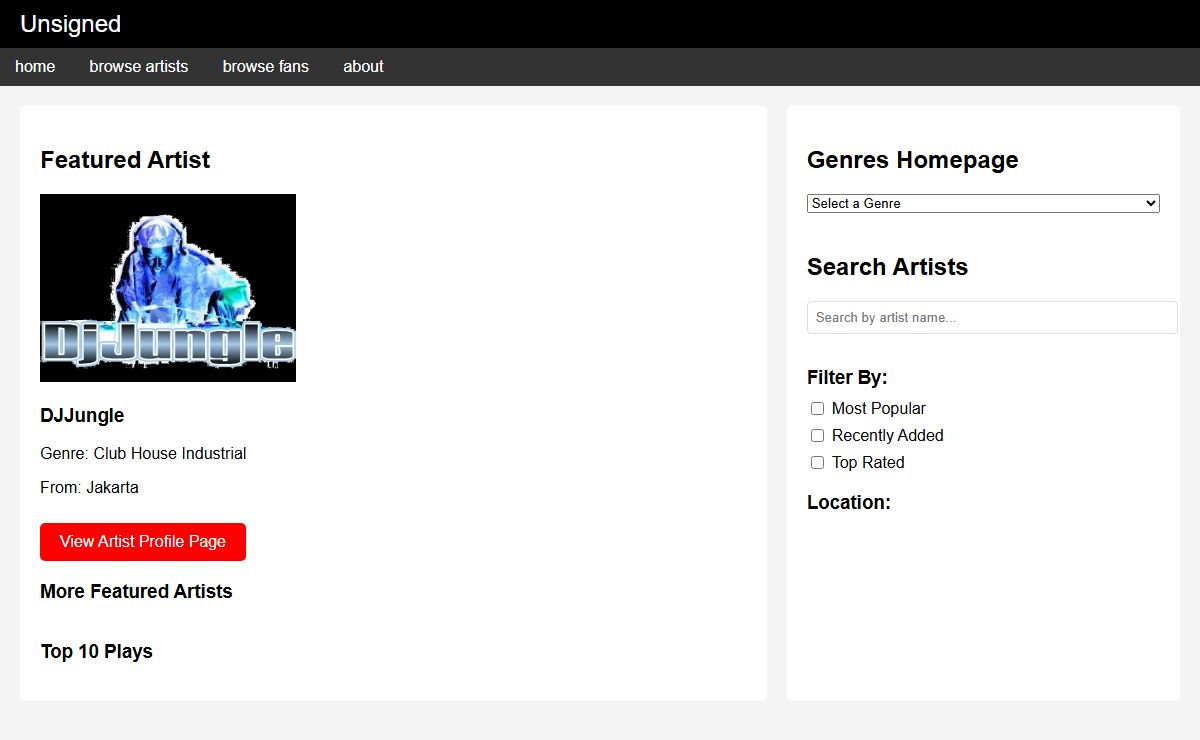 Unsigned Music