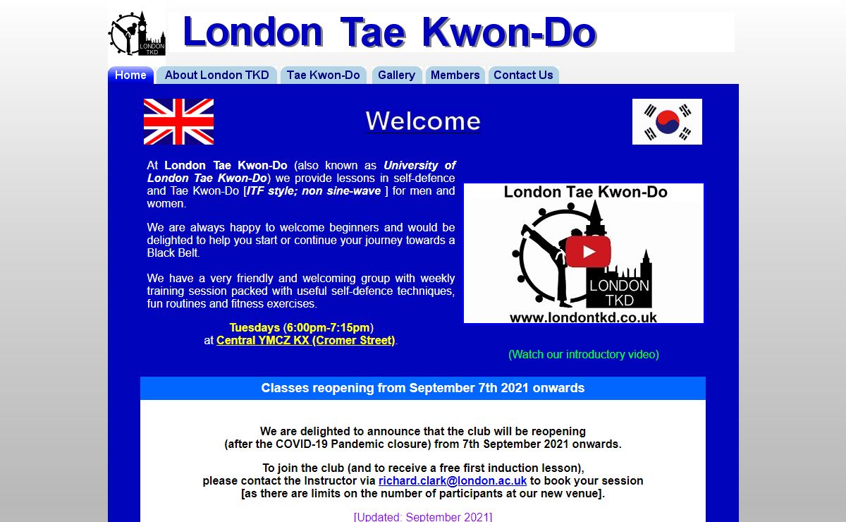 London Tae Kwon-Do (UK-TKD)