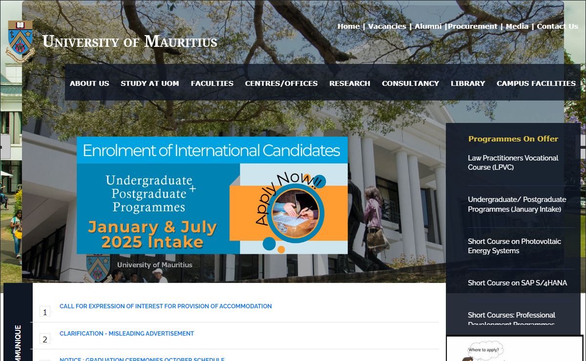 University of Mauritius