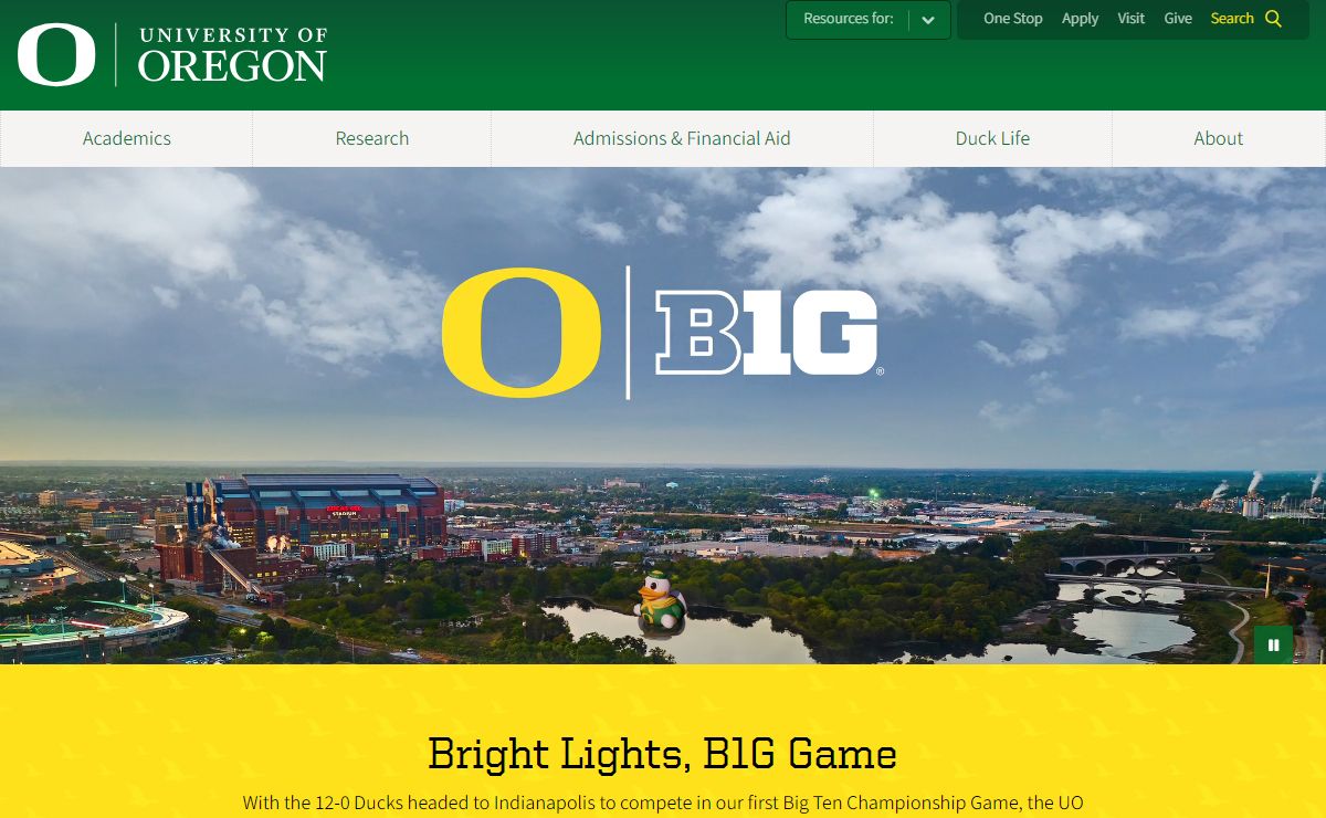 University of Oregon