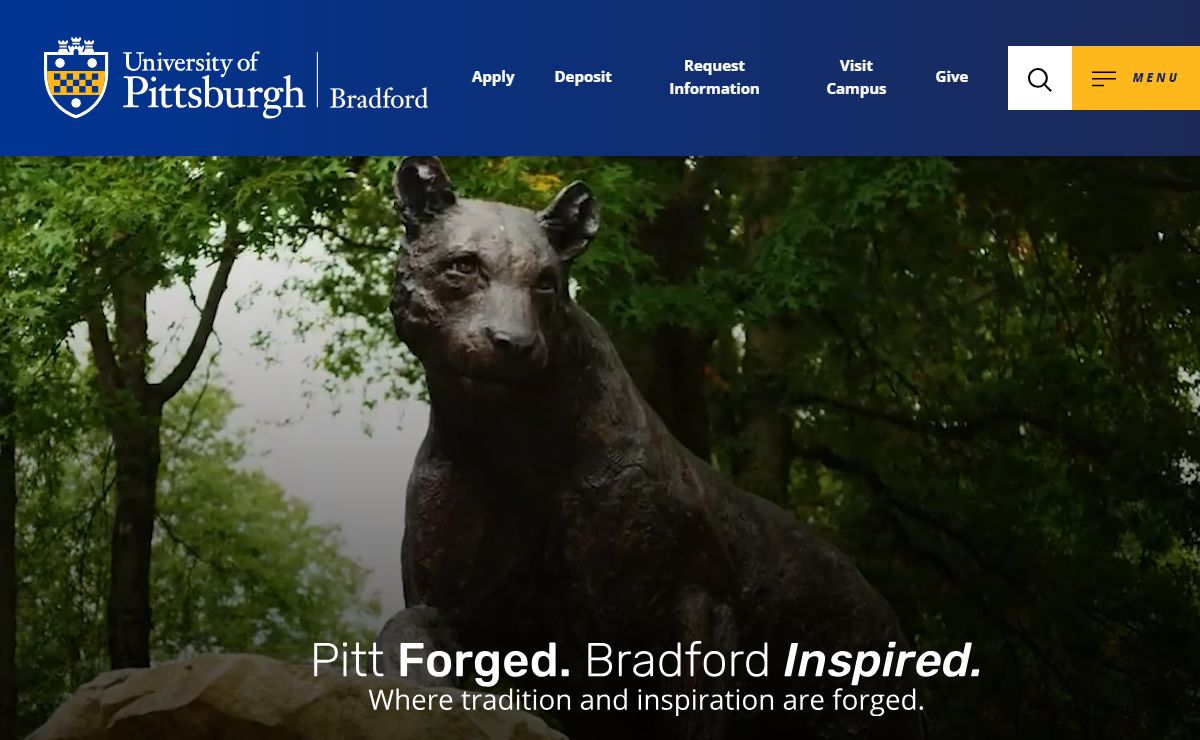 Homepage | University of Pittsburgh at Bradford