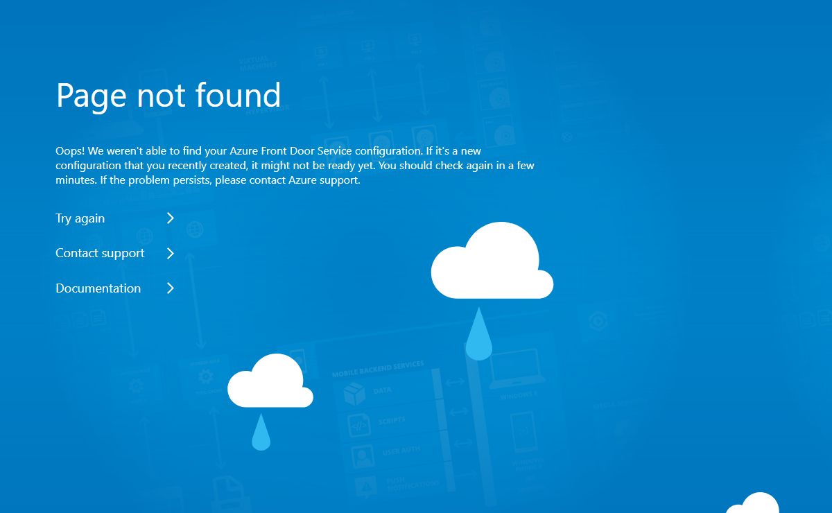Page not found