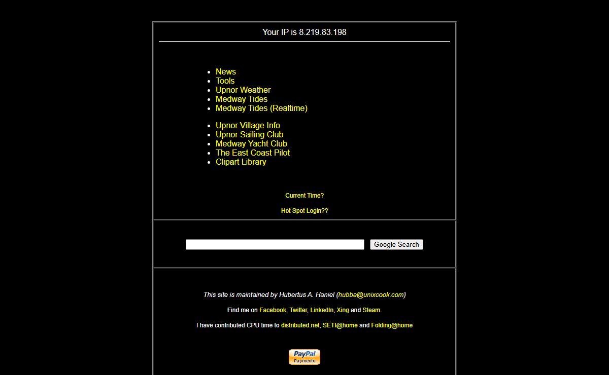 Hubba's web portal
