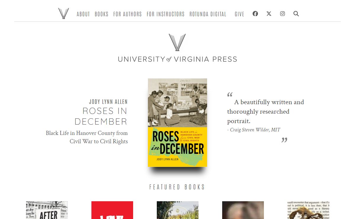 University of Virginia Press - UVA Press