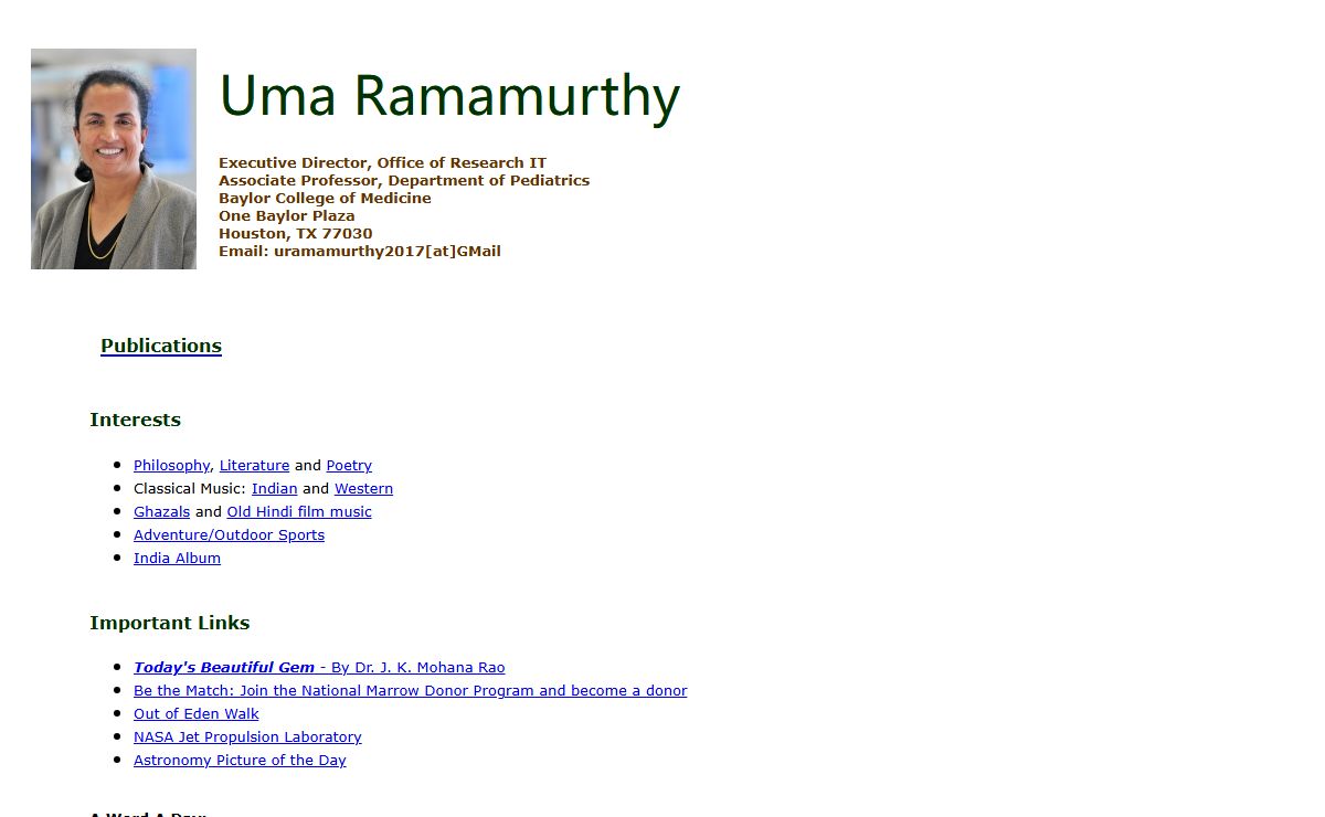 Uma Ramamurthy