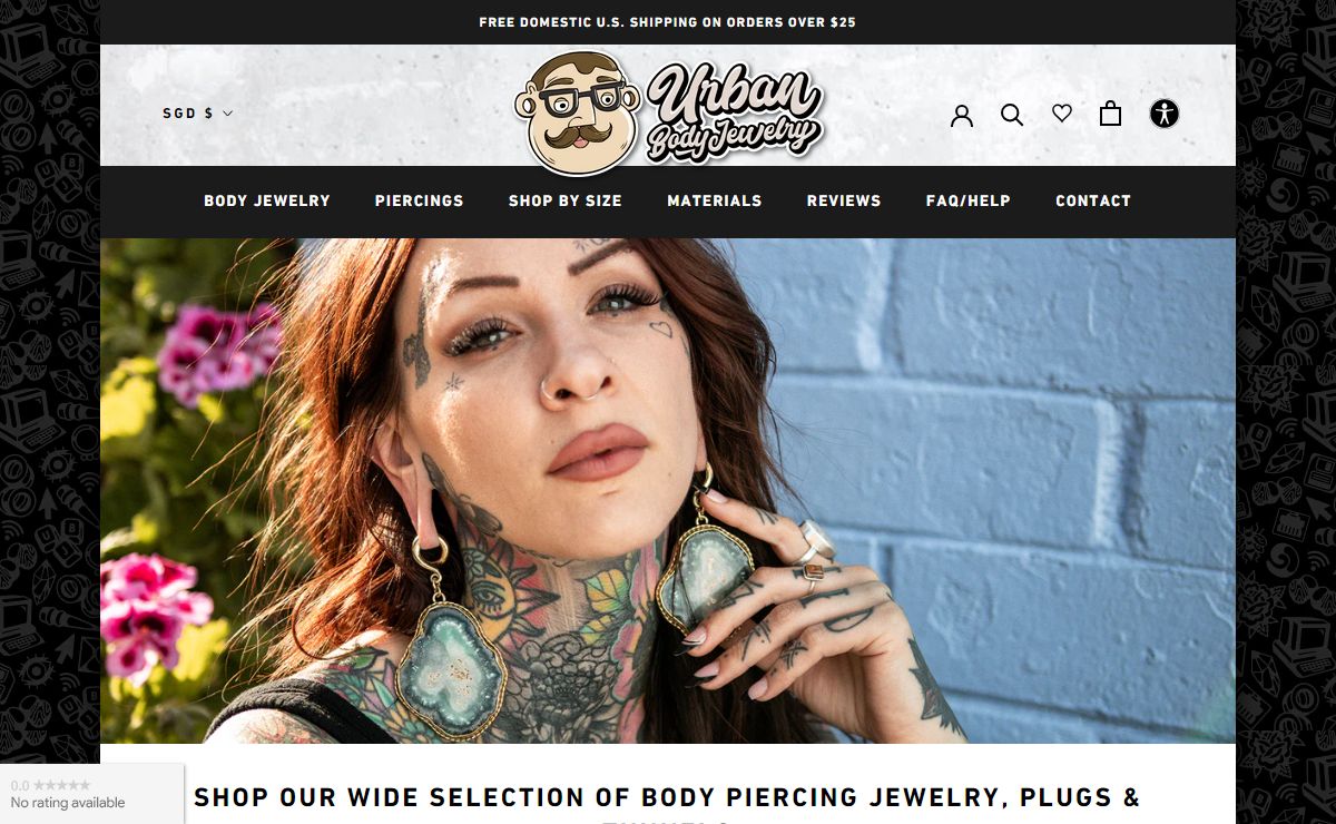 Body Jewelry Plugs & Tunnels at Low Prices Online | UrbanBodyJewelry.com