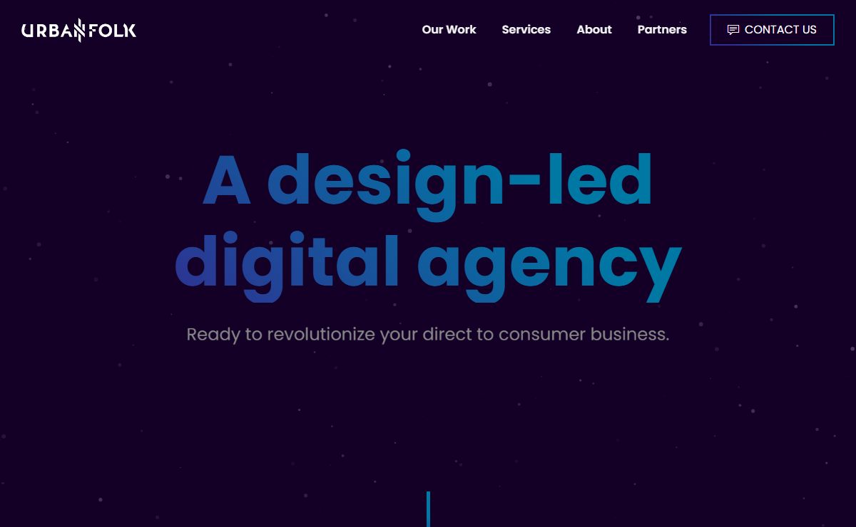 Urban Folk - Experts in Direct to Consumer Experiences