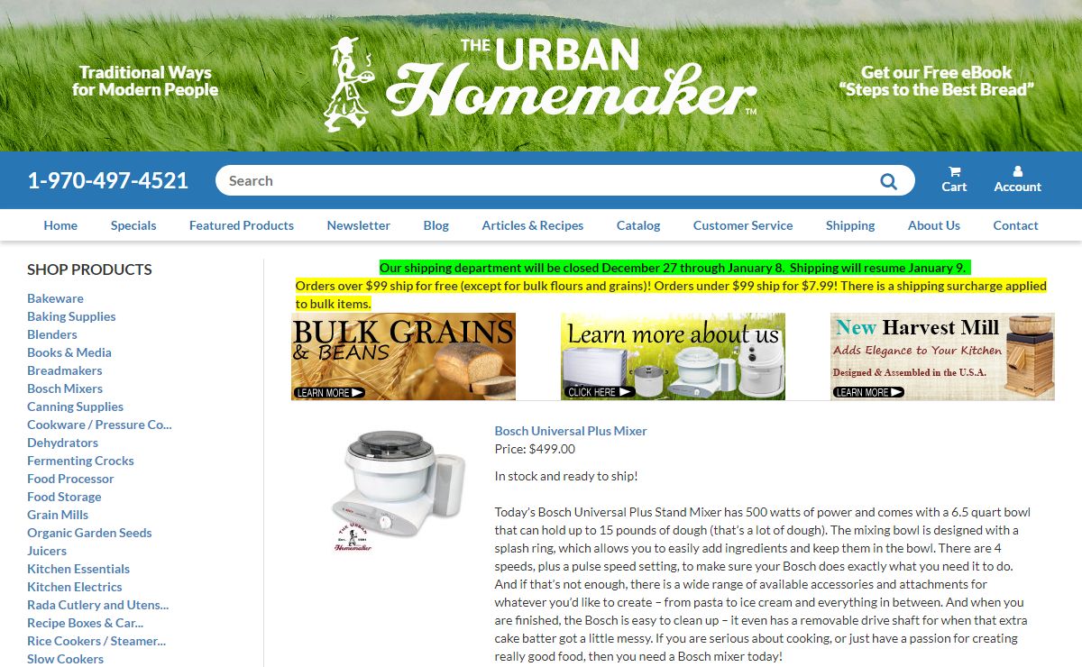 Kitchen Products Online | Kitchen Supplies | The Urban Homemaker - The Urban Homemaker