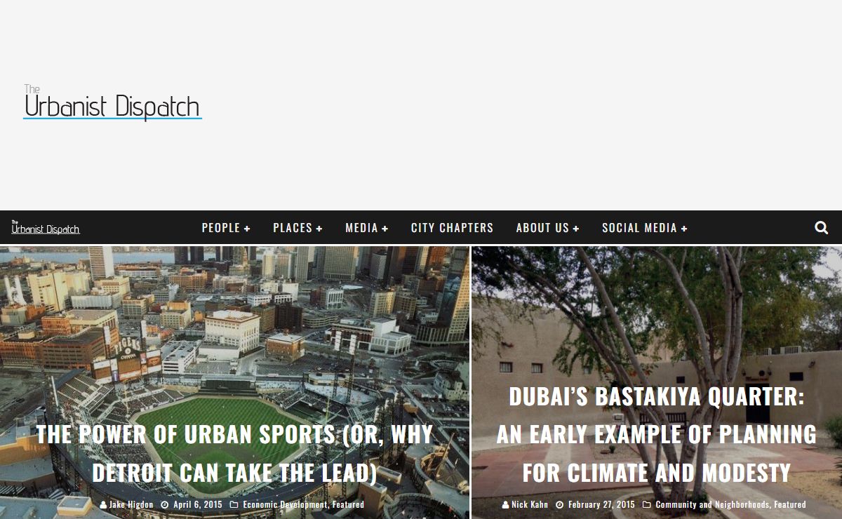 The Urbanist Dispatch – The Urbanist Dispatch brings you the discussions on how we can improve the places we live, work, and play.