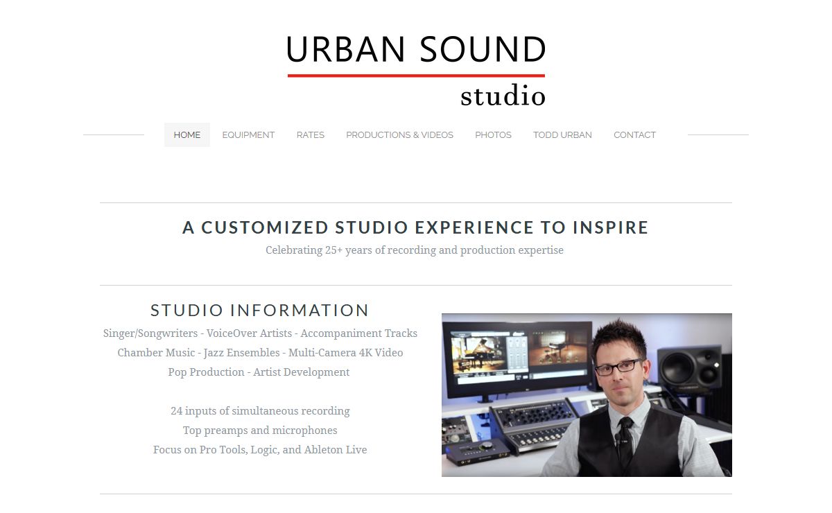 URBAN SOUND STUDIO - Home