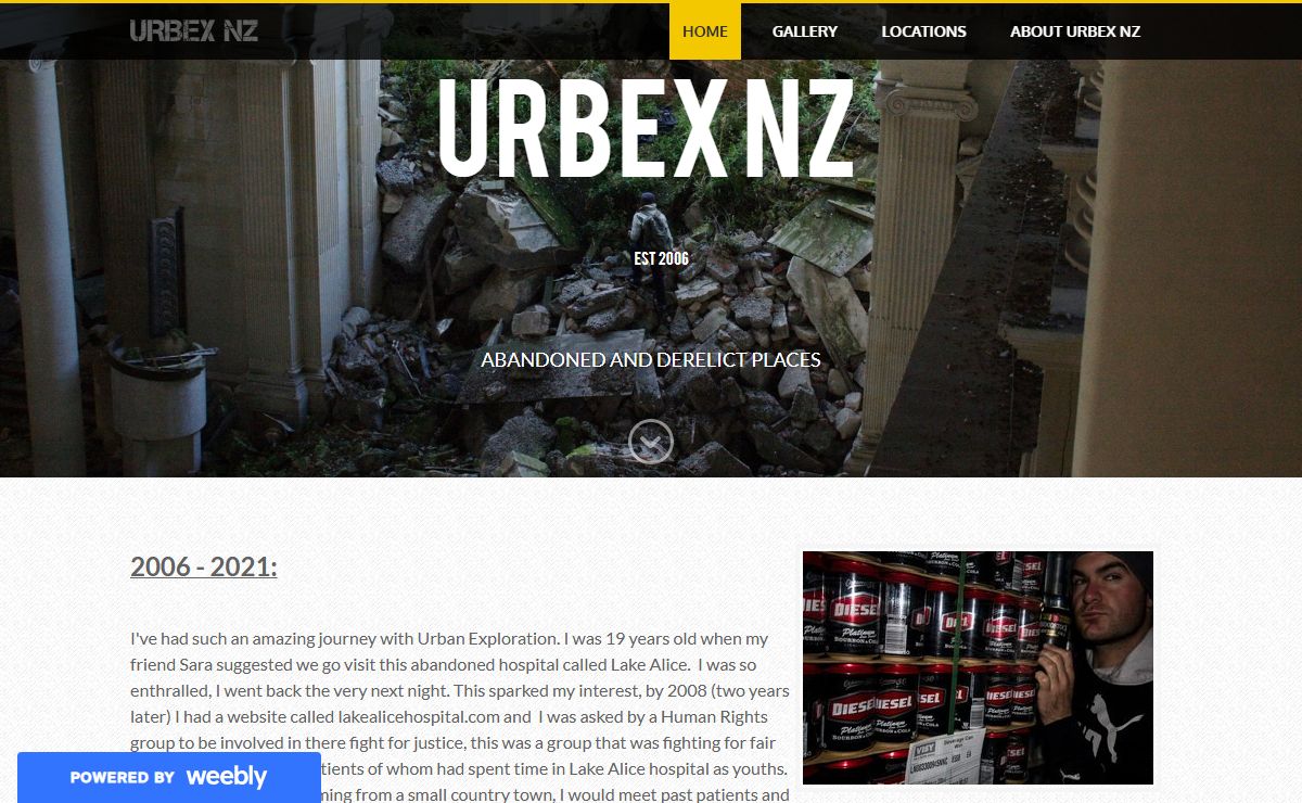 Urbex NZ - Urbex New Zealand - Abandoned and Derelict Buildings in NZ
