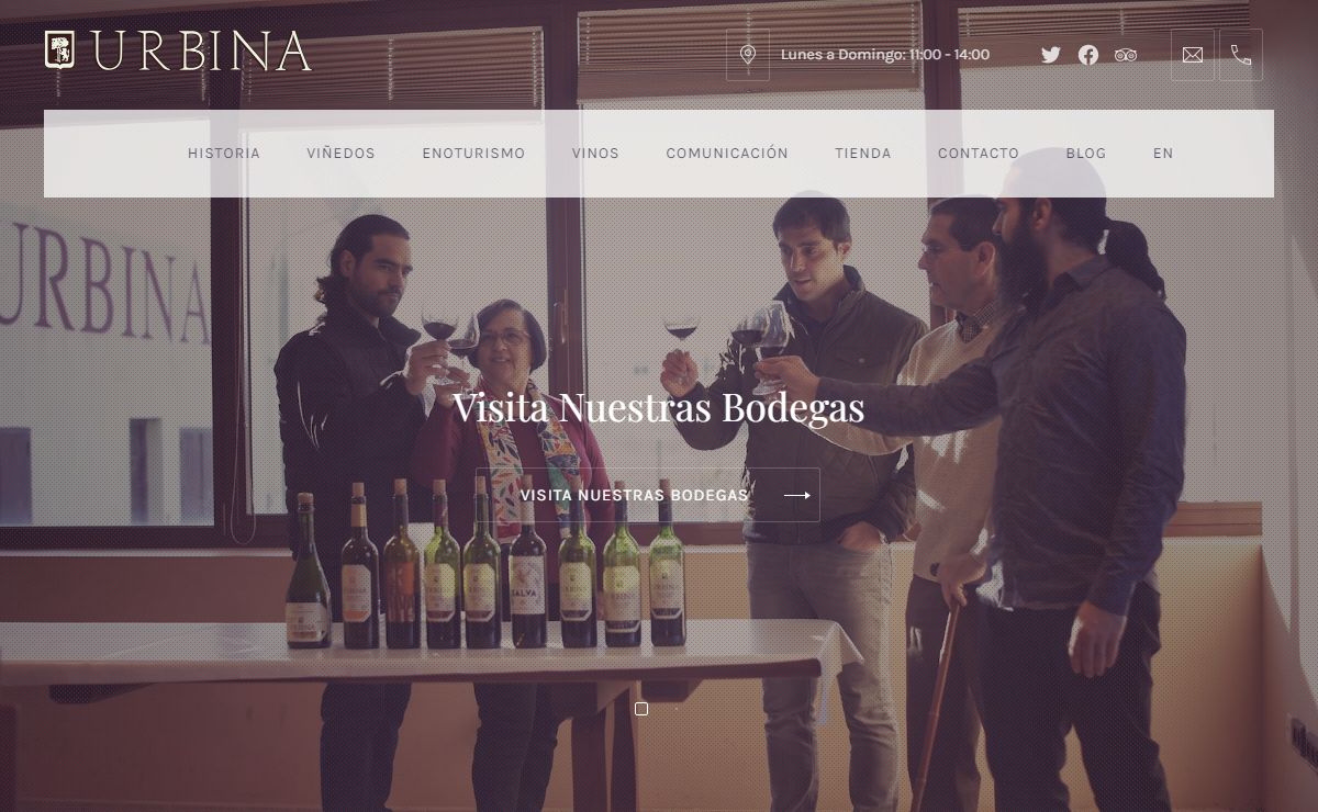 Urbina vinos - Bodegas Urbina