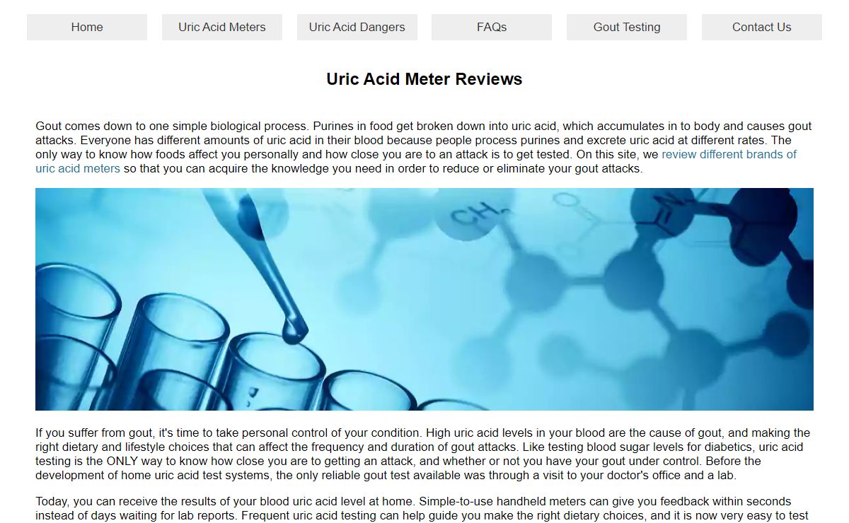 Reviews for Uric Acid Meters