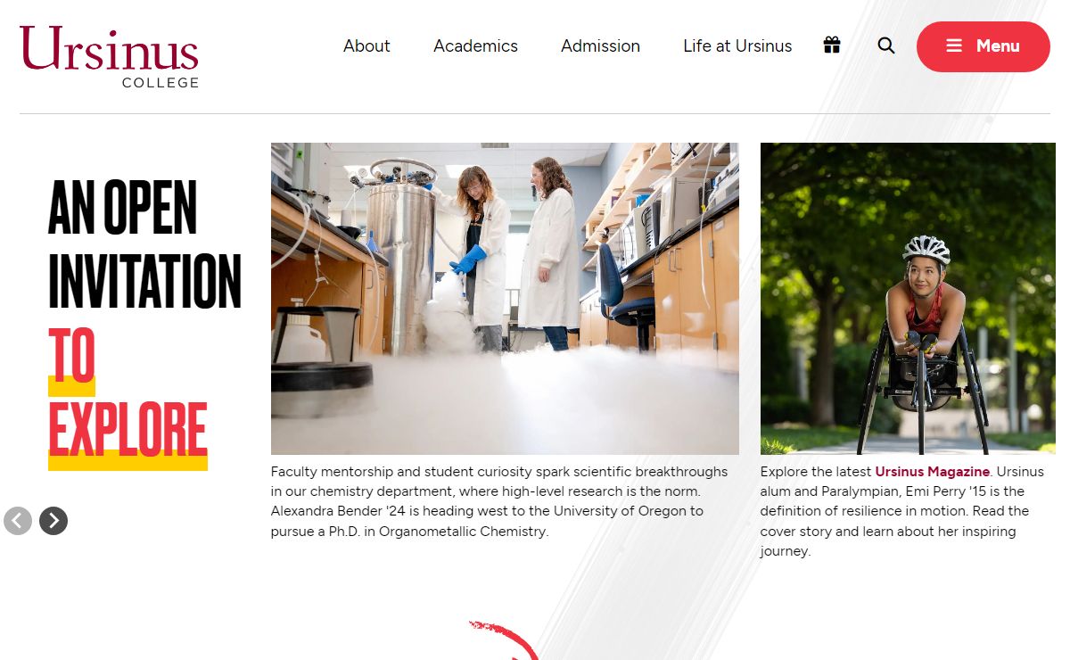 Ursinus College | Homepage | Ursinus College