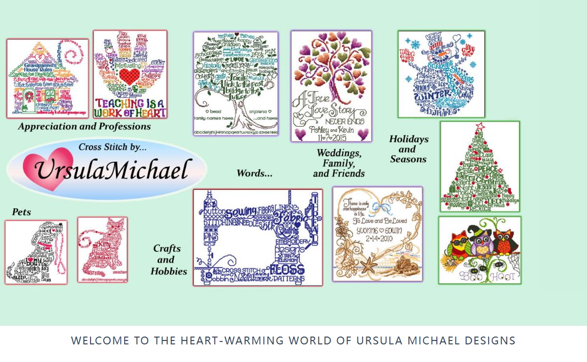 Ursula Michael Cross Stitch Designs