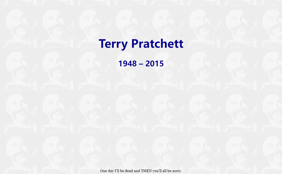 The L-Space Web - A Terry Pratchett / Discworld Web® Site