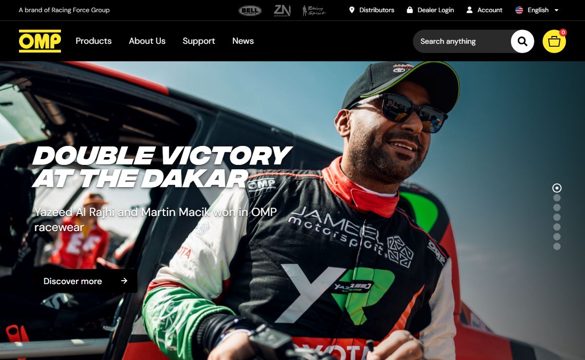 Racing and Rally Accessories | Racing Technical Wear | OMP Racing USA