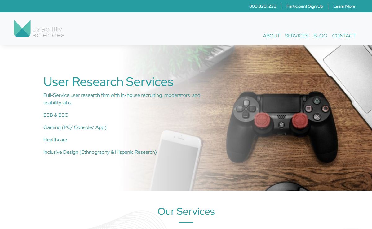 Usability Sciences | A User Experience Research Firm