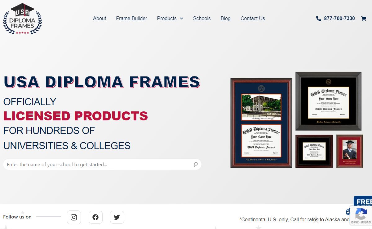 Custom Diploma & Document Frames | USA Diploma Frames