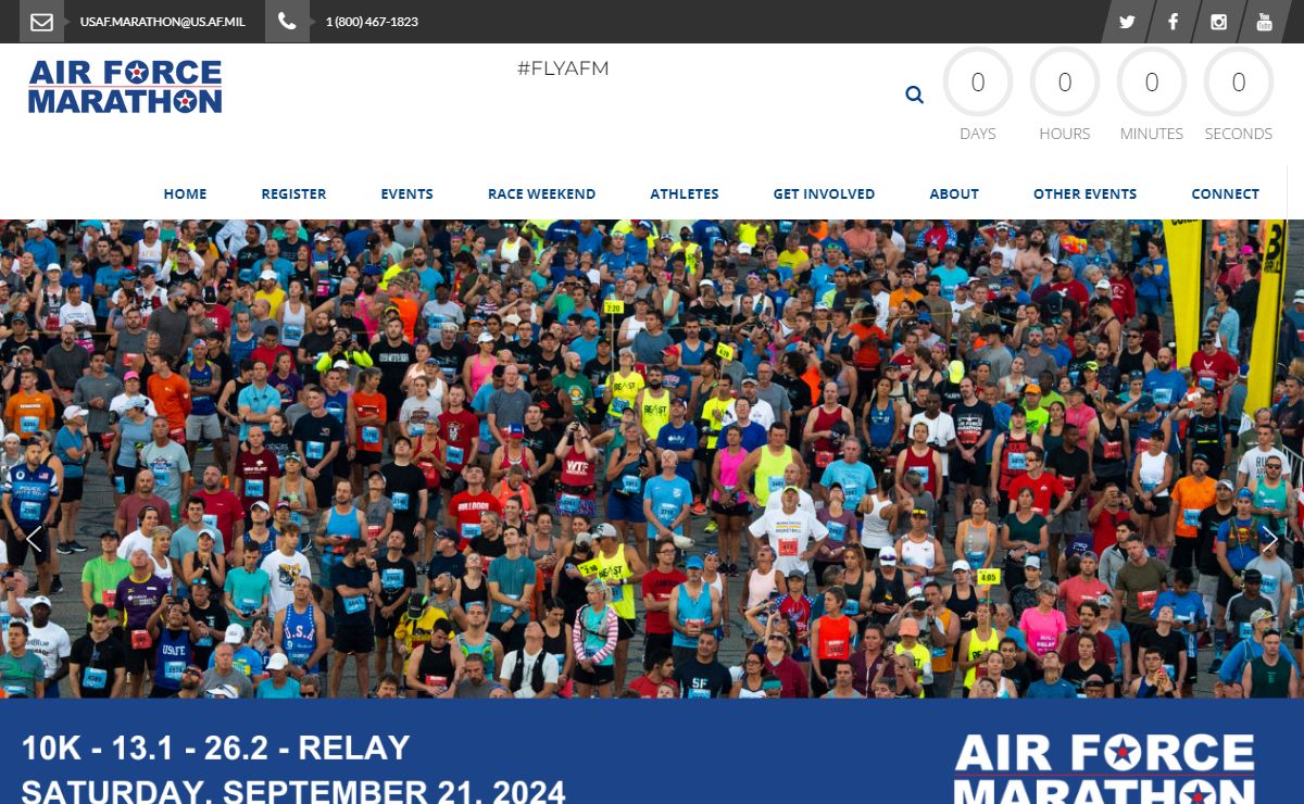 Home – Air Force Marathon - Air Force Marathon