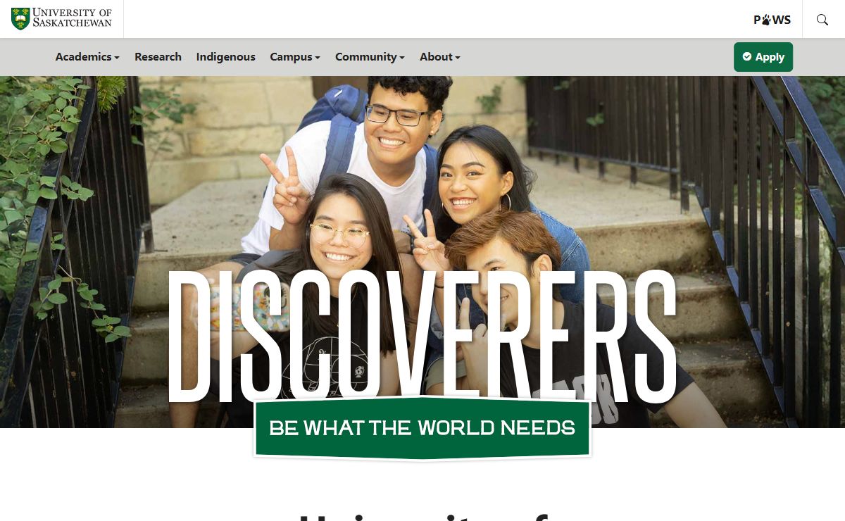 University of Saskatchewan