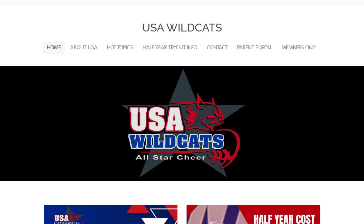 USA Wildcats - Home
